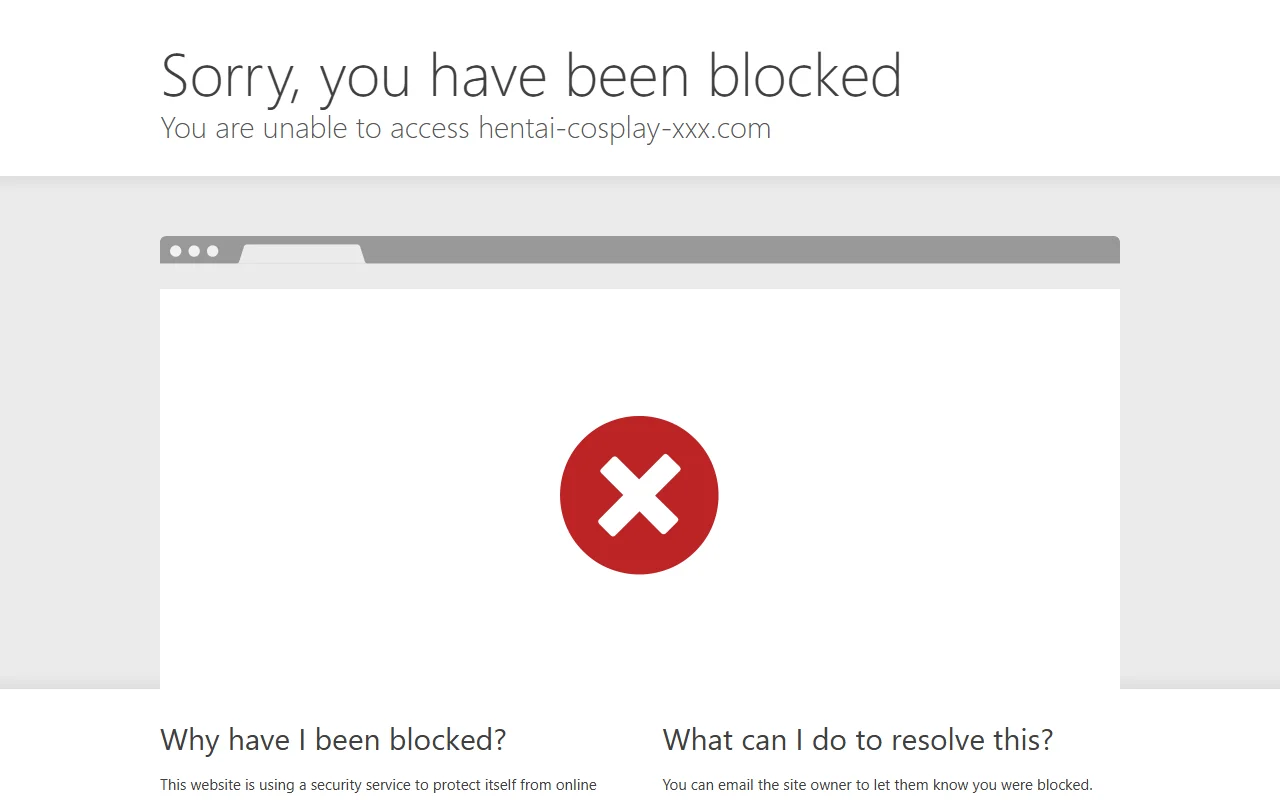 Screenshot of Hentaicosplayxxx Website Review